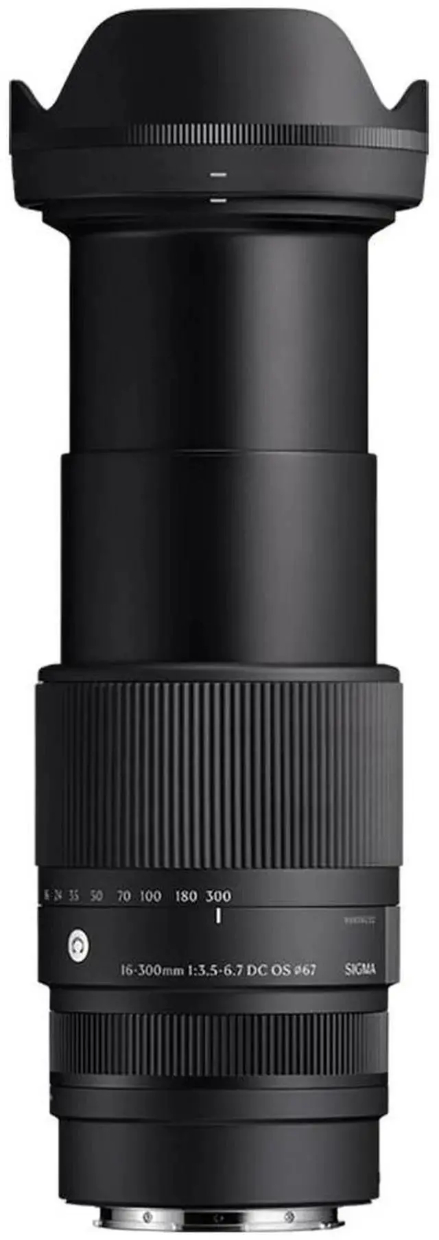 Alt view image 3 of 4 - Sigma 16-300mm f/3.5-6.7 DC OS Contemporary Lens for Sony E, Black