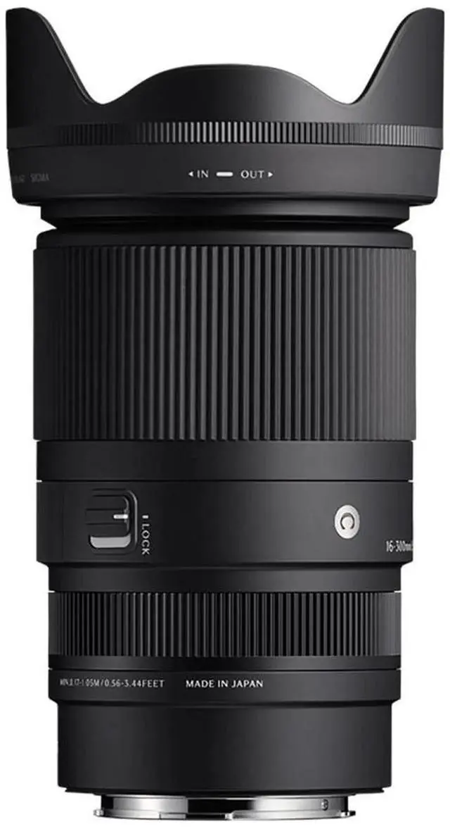Alt view image 4 of 4 - Sigma 16-300mm f/3.5-6.7 DC OS Contemporary Lens for Sony E, Black