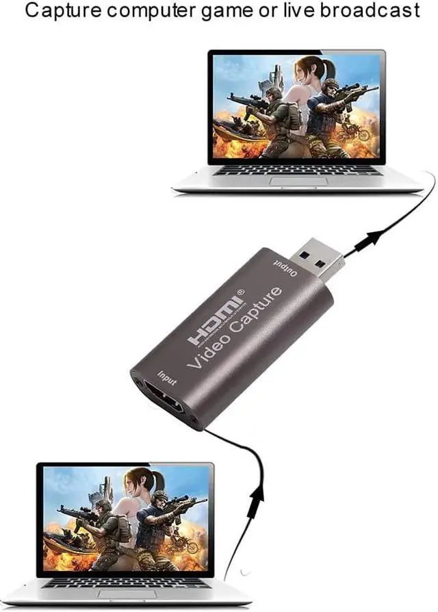 Alt view image 5 of 7 - Mini Portable USB3.0 HDMI Audio Video Capture Card,4k Hdmi Graphic Capture Card to USB 3.0 Video Recorder Card Box for PS4 Game DVD Camcorder HD Camera Recording Live Streaming