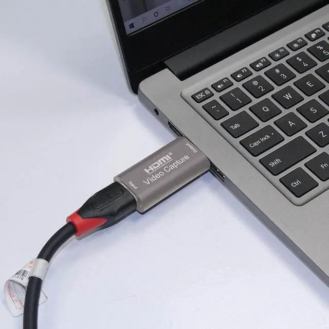 Alt view image 2 of 7 - Mini Portable USB3.0 HDMI Audio Video Capture Card,4k Hdmi Graphic Capture Card to USB 3.0 Video Recorder Card Box for PS4 Game DVD Camcorder HD Camera Recording Live Streaming