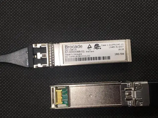Alt view image 3 of 3 - Brocade 57-0000088-01 16G  SW 125M 850NM SFP+ GBIC XBR-000192 Transceiver Module