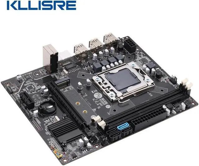 Alt view image 4 of 8 - Kllisre X79 LGA 1356 motherboard support REG ECC server memory and LGA1356 xeon E5 processor