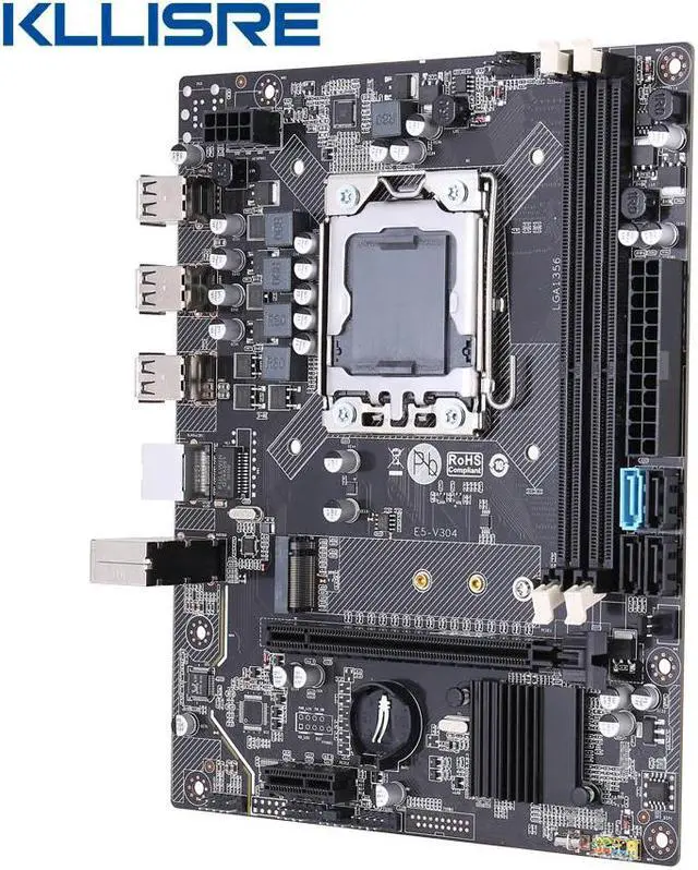 Alt view image 2 of 8 - Kllisre X79 LGA 1356 motherboard support REG ECC server memory and LGA1356 xeon E5 processor