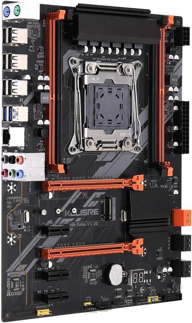 Alt view image 3 of 4 - Kllisre X99 D4 motherboard combo with Xeon E5 2678 V3 LGA2011-3 CPU 2pcs X 8GB = 16GB 2666MHz DDR4 memory