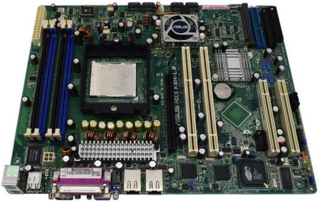 Alt view image 5 of 5 - ASUS K8N-LR Socket 939 NVIDIA nForce4 SLI Server Motherboard DDR PCI-E X16 Slot Support AMD Athlon (up to 2.4GHz) Micro ATX