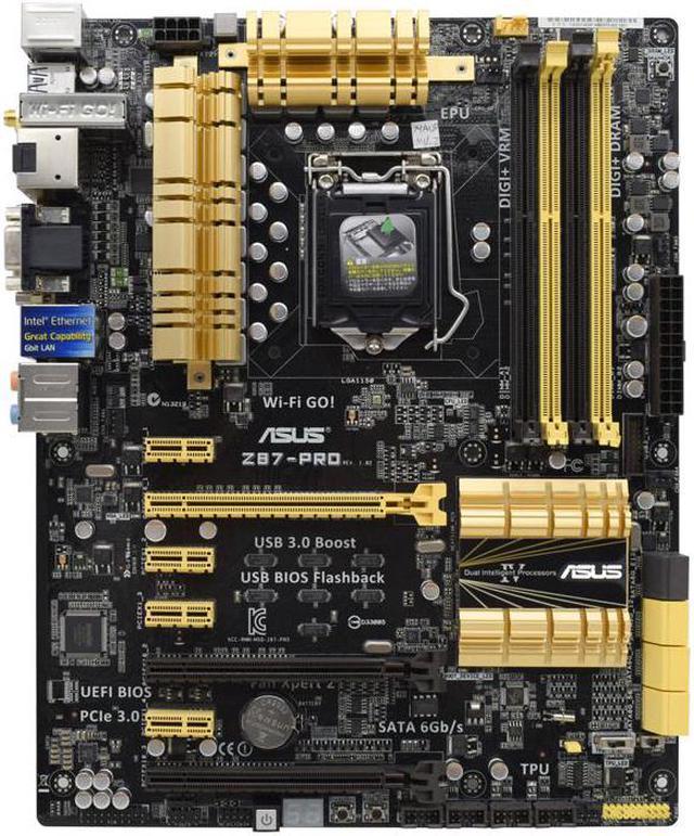 ASUS Z87-PRO LGA1150 Intel Z87 Gaming PC Motherboard DDR3 32G Xeon