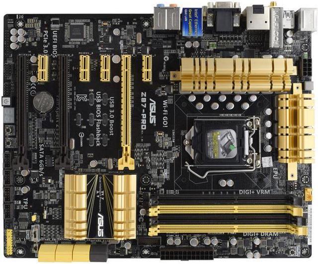 ASUS Z87-PRO LGA1150 Intel Z87 Gaming PC Motherboard DDR3 32G Xeon