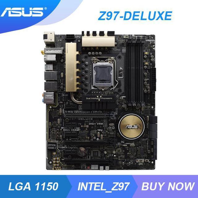 ASUS Z97-DELUXE LGA 1150 Intel Z97 Desktop Gaming Motherboard DDR3 32G M.2  PCI-E 3.0 X16 USB3.0 SATA3 Xeon E3 Core i7-4790K Cpus - Newegg.ca