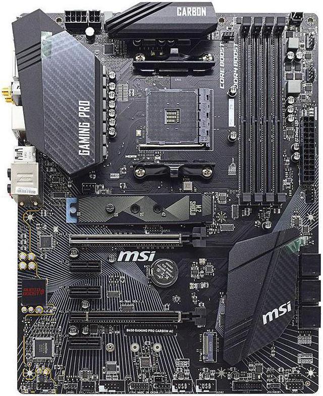 Kit Ryzen 5 5600g 5700g CPU B450 AM4 DDR4 64GB 3200Mhz MSI B450 GAMING CARBON AC 2×M.2 3.0 HDMI USB3.1 ATX Gadgets - Newegg.com