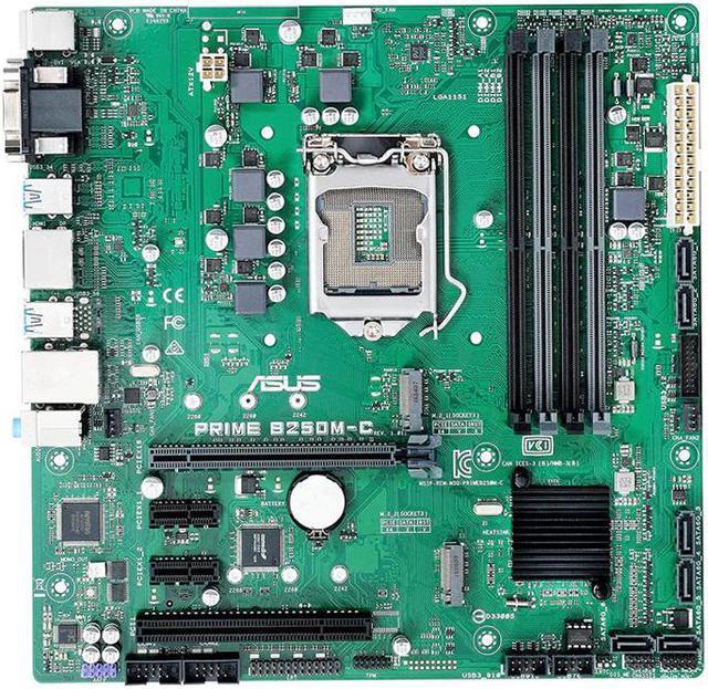 ASUS PRIME B250M-C LGA 1151 Intel B250 Desktop PC Motherboard DDR4