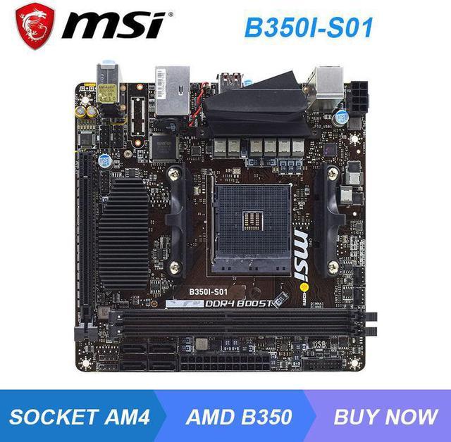 Mini-ITX MSI B350I-S01 | gwinnettwolfpack.com