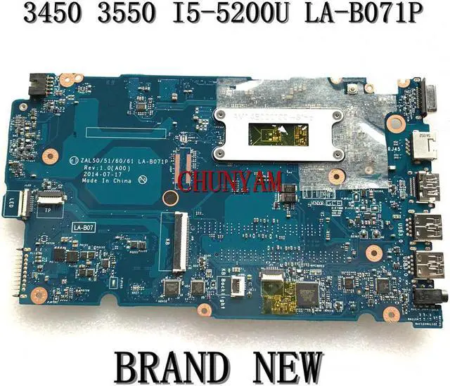 Alt view image 3 of 4 - I5-5200U FOR DELL Dell Latitude 3450 3550 laptop motherboard LA-B071P CN-0MPNR0 MPNR0 mainboard 100% Tested