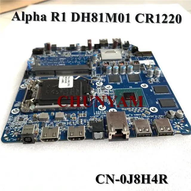 Alt view image 4 of 4 - For Dell Alienware Alpha R1 LGA1150 Motherboard DH81M01 CR1220 CN-0J8H4R J8H4R Mainboard 100%tested