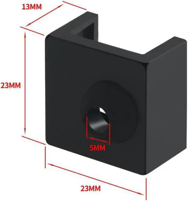 Alt view image 2 of 3 - CREALITY 3D 3Pcs/Lot CR Heater Block Silicone Cover MK7/MK8/MK9 Hotend For Ender-5 Plus/Ender-3/Ender-3 V2/CR-10S