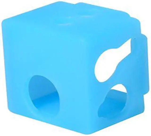 Alt view image 3 of 3 - High Temperature V5 Heater Block Aluminum Block Silicone Sock 3D Printer Parts VS E3D V6 Block Fit J-head Hotend Bowden Extruder