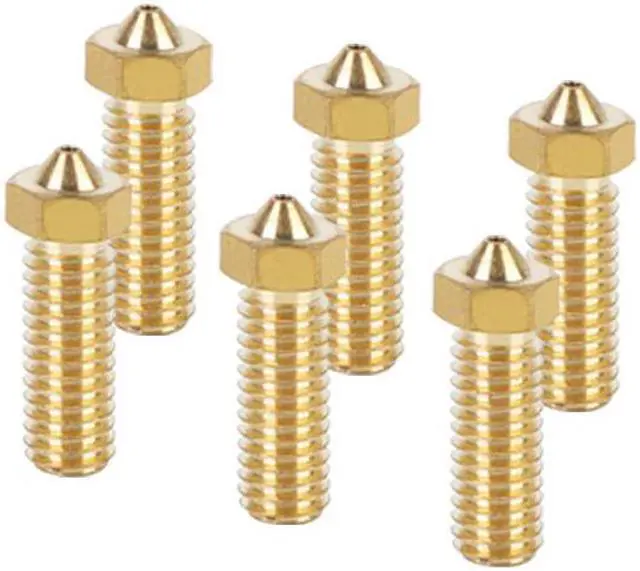 Main image of CREALITY 3D Printer Parts K8 Brass Volcano Extruder Nozzle Mix Size 0.6mm/0.8mm/1.0mm/1.2mmOringinal
