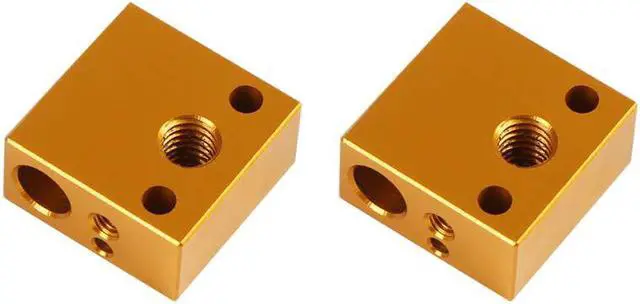 Alt view image 3 of 3 - CREALITY 3D Printer Parts 2Pcs/Lot Heated Heating Block For Ender-3/Ender-3 Pro/Ender-3 V2/Ender-5/CR-10 Series Printer