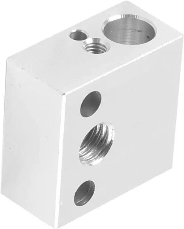 Alt view image 3 of 3 - CREALITY 3D Printer Parts 2Pcs/Lot Heated Heating Block For CR-10 V2/CR-10 V3/SV04/SV03/CR-10S Printer