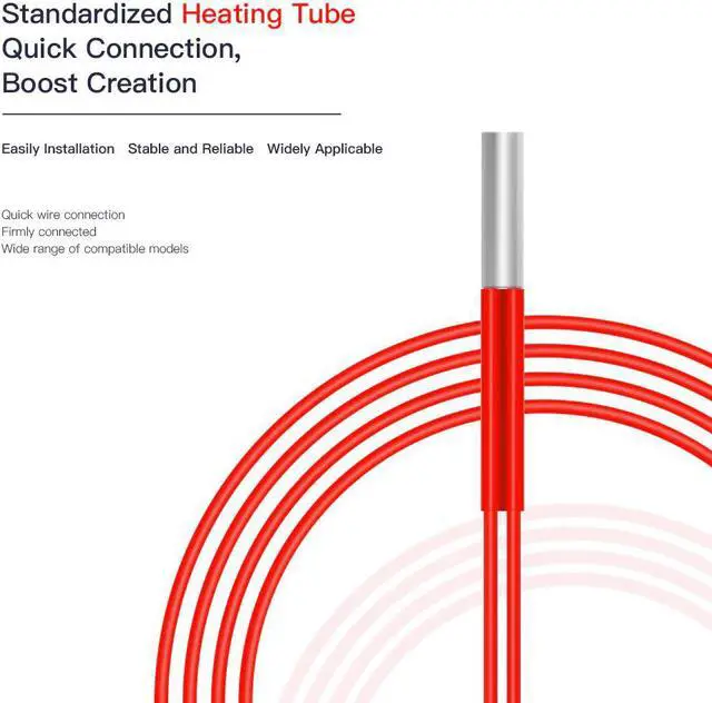 Main image of CREALITY 3D Printer Parts Hotend Heating Pipe Tube 24V 60W For CR-5060 Pro/CT-380/CR-3040Pro/CR-30 Printer Brand N