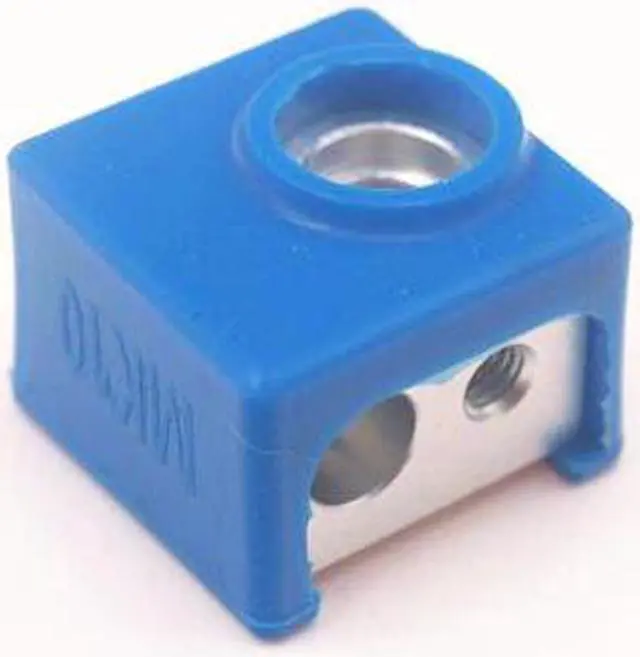 Alt view image 2 of 3 - Funssor 1 pc MK10 Silicone Socks instead ceramic insulation for Wanhao i3 QIDI TECH Flashforge SILICONE HEATER BLOCK COVER