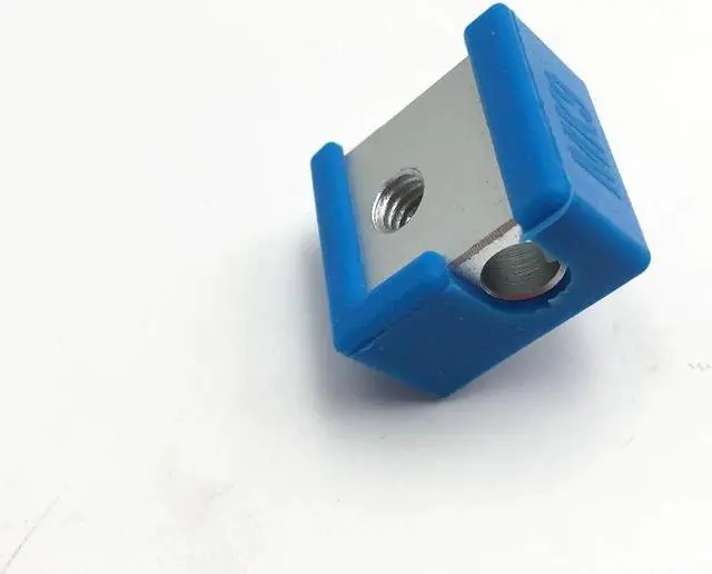 Alt view image 2 of 3 - 1pc Blue MK7/ MK8/MK9 Silicone Sock  For Ender Creality CR-10 Anet Tronxy X5S SILICONE HEATER BLOCK COVER