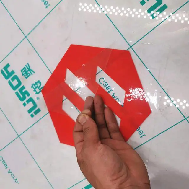 Alt view image 2 of 3 - 1pcs VLOGO sticker 17cm size