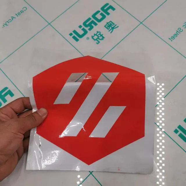 Alt view image 3 of 3 - 1pcs VLOGO sticker 17cm size