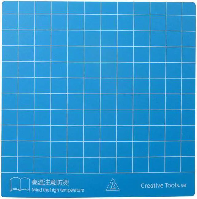 Main image of CREALITY 3D CR-10/CR-10S Blue High Temperature Hotbed Sticker Paper Replacement 310×310×1mm