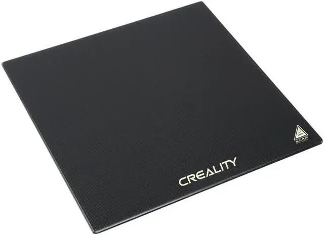 Alt view image 2 of 3 - CREALITY 3D Printer Parts CR-6 SE Black Tempered Glass Build Platform Size 245*255*4MM