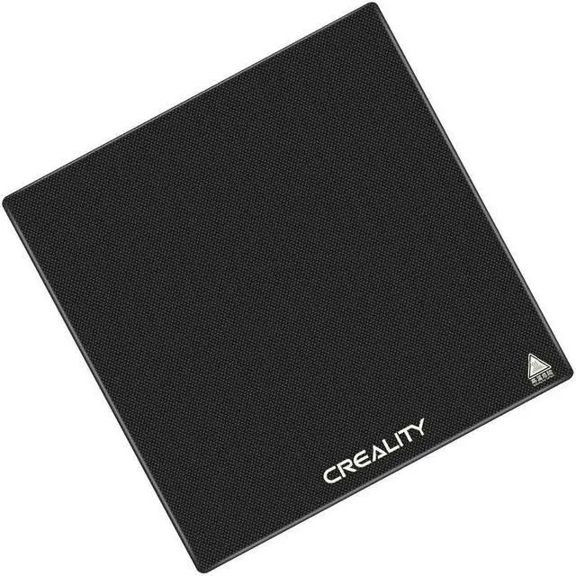 Alt view image 3 of 3 - CREALITY 3D Printer Parts CR-6 SE Black Tempered Glass Build Platform Size 245*255*4MM