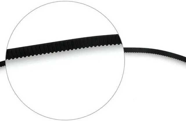 Alt view image 3 of 3 - For 3D Printer part  Ultimaker2 UM2 synchronous belt closed loop rubber 4*GT2-6mm Belt 610mm 2*200mm 3D0100*4+3D0101*2