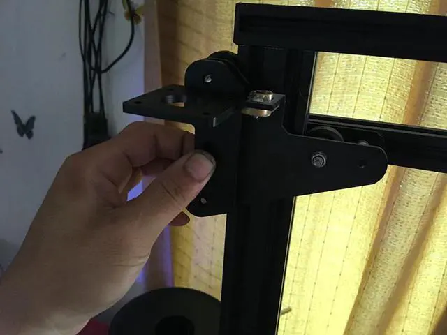 Alt view image 2 of 3 - Creality CR-10/CR-10S 3D printer dual extruder upgrade parts aluminum Dual Extrusion Motor Mount