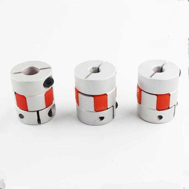 Funssor 2pcs Z axis 5x8mm Jaw Shaft Coupler for Reprap Creality CR-10 3D printer 5mm To 8mm Flexible Coupling Router Connector Funssor 2pcs Z axis 5x8mm Jaw Shaft Coupler for Reprap Creality CR-10 3D printer 5mm To 8mm Flexible Coupling Router Connector