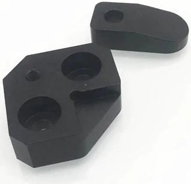 Alt view image 3 of 3 - 1pc Lulzbot TAZ5 aluminum alloy bed corners clip upgrade TAZ5 3D printer parts