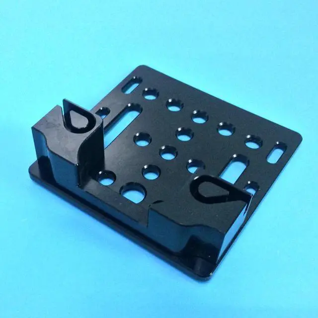 Alt view image 3 of 3 - V-Slot Openbuilds X-axis slider aluminum plate buckle 20 40 aluminum profile slider plate timing belt buckle for3d printerparts