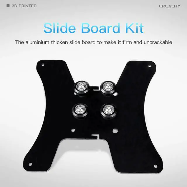 Main image of CREALITY 3D Printer Parts Ender-3 Hotbed Carriage Bottom Slide Plate Kit With Pulley
