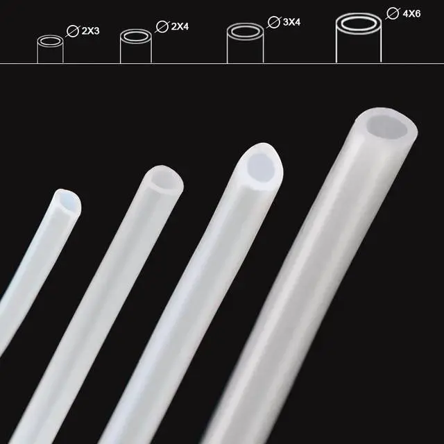 Alt view image 2 of 3 - BIQU PTFE Tube Teflonto PiPe to J-head hotend RepRap Rostock Bowden Extruder for 1.75/3.0mm 3D printer parts