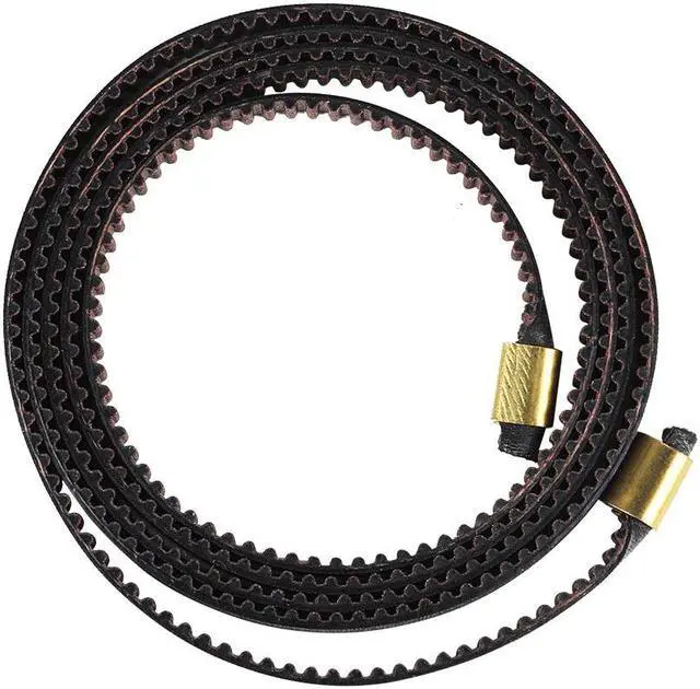 Alt view image 2 of 3 - CREALITY 3D Printer Parts Black X Axis Synchronous Belt Kit 2GT W6 L1000mm For Sermoon D1/Ender-2 Pro Printer