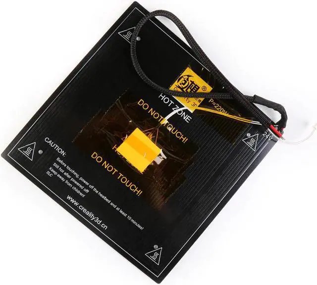 Alt view image 3 of 3 - CREALITY 3D Printer Parts CP-01 Assembled 24V 220W Hotbed Bed Kit Replacement Heatbed Bed Size 235*235*3mm