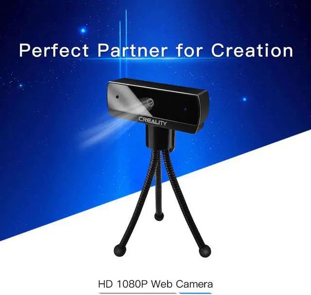 Main image of CREALITY 3D CRCC-S7 HD 1080P 1920(H)×1080(V) Web Camera 69.23*30.7*24.5mm 5V Remote Control Could Print