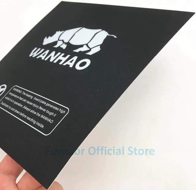 Alt view image 2 of 3 - Funssor 5pcs* 200/214/220mm Wanhao Square Printing Build Surface heating build plate tape sticker surface Wanhao i3 3D Printer