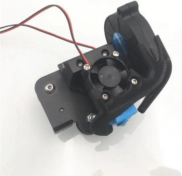 Alt view image 2 of 3 - funssor 0.4 Nozzle Tornado Creality Ender V6 bowden hotend extruder Kit   X axis carriage with wheels for CR-10/ender 3D Printer