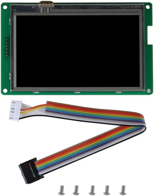 Alt view image 2 of 3 - CREALITY 3D Printer Parts CR-X PRO Screen 4.3 Inch Touch Screen LCD Kit With Cable Screws