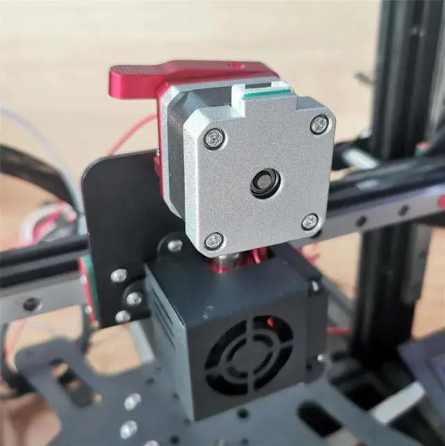 Alt view image 2 of 3 - Funssor Ender3 pro CR-10 3D printer X axis linear rail direct drive conversion kit for  Creality CR-10 Ender3 MGN12H linear rail