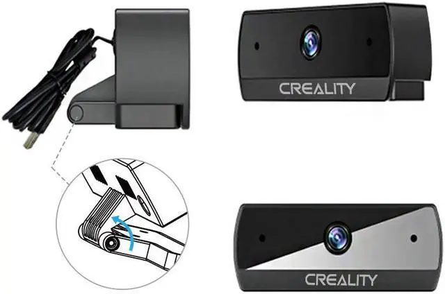 Alt view image 2 of 6 - CREALITY 3D CRCC-S7 HD 1080P 1920(H)×1080(V) Web Camera 69.23*30.7*24.5mm 5V Remote Control Could Print+WiFi Box Kit