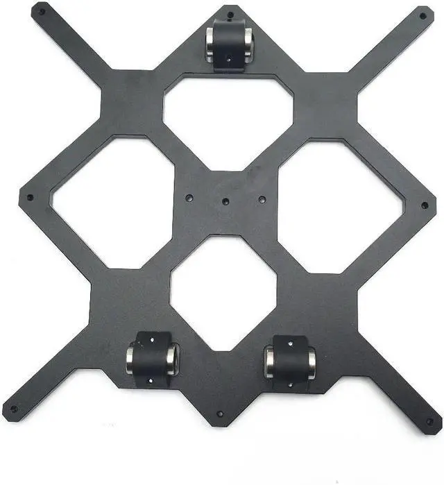 Main image of Funssor Prusa i3 MK3 3D Printer Aluminum Y Carriage With 3pcs nylon clips Holding LM8UU For Prusa i3 3D Printer Parts