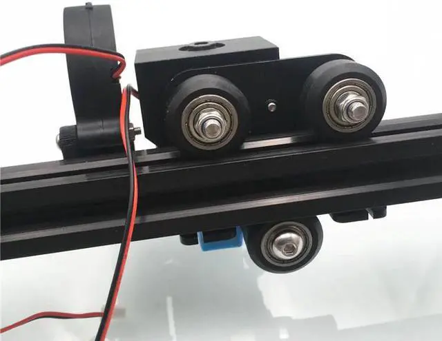 Alt view image 2 of 3 - Funssor 12/24V fan 1.75mm Creality Ender3/CR-10 bowden V6 Volcano Assembled Extruder Hot End kit for CREALITY 3D Printer