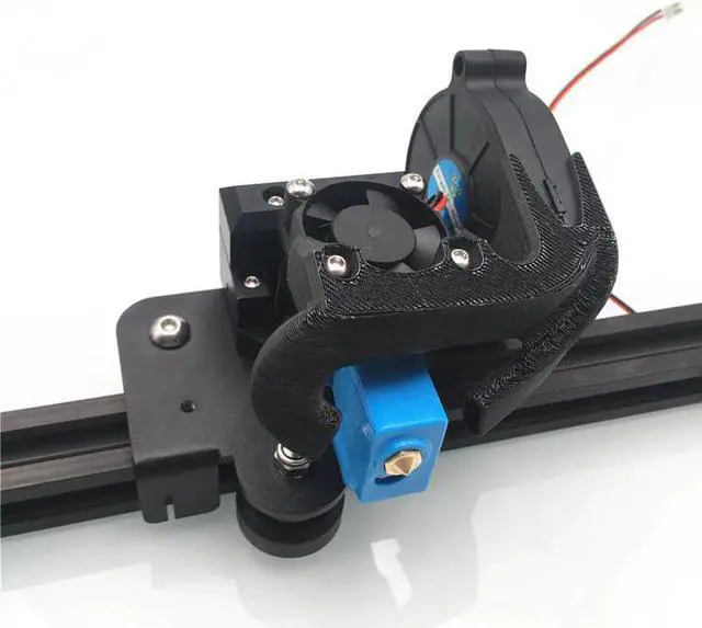 Alt view image 3 of 3 - Funssor 12/24V fan 1.75mm Creality Ender3/CR-10 bowden V6 Volcano Assembled Extruder Hot End kit for CREALITY 3D Printer