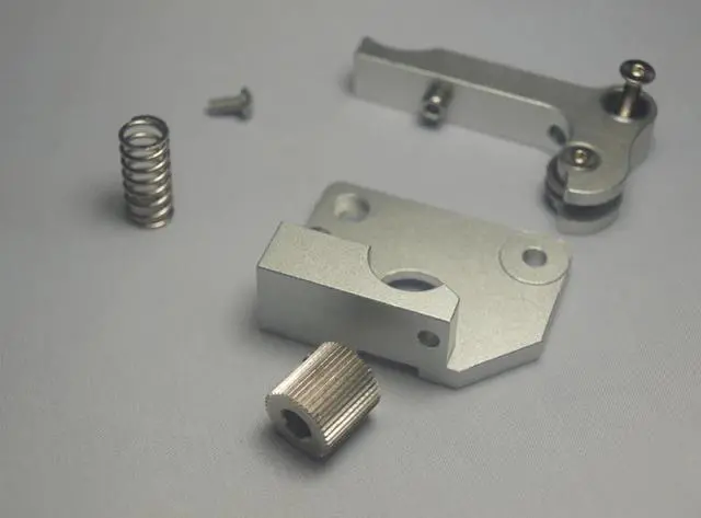 Alt view image 2 of 3 - Wanhao/flashforge 3D Printer parts left hand aluminum metal MK9 Extruder Upgrading pack