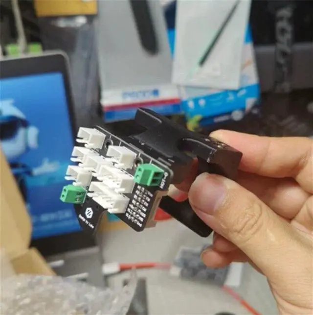 Alt view image 3 of 6 - Funssor voron2.4 3D printer ORBITER extruder MOD tool head PCB board support Bl-touch